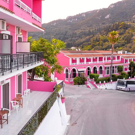 The Pink Palace Hostel Agios Gordios  Exterior photo