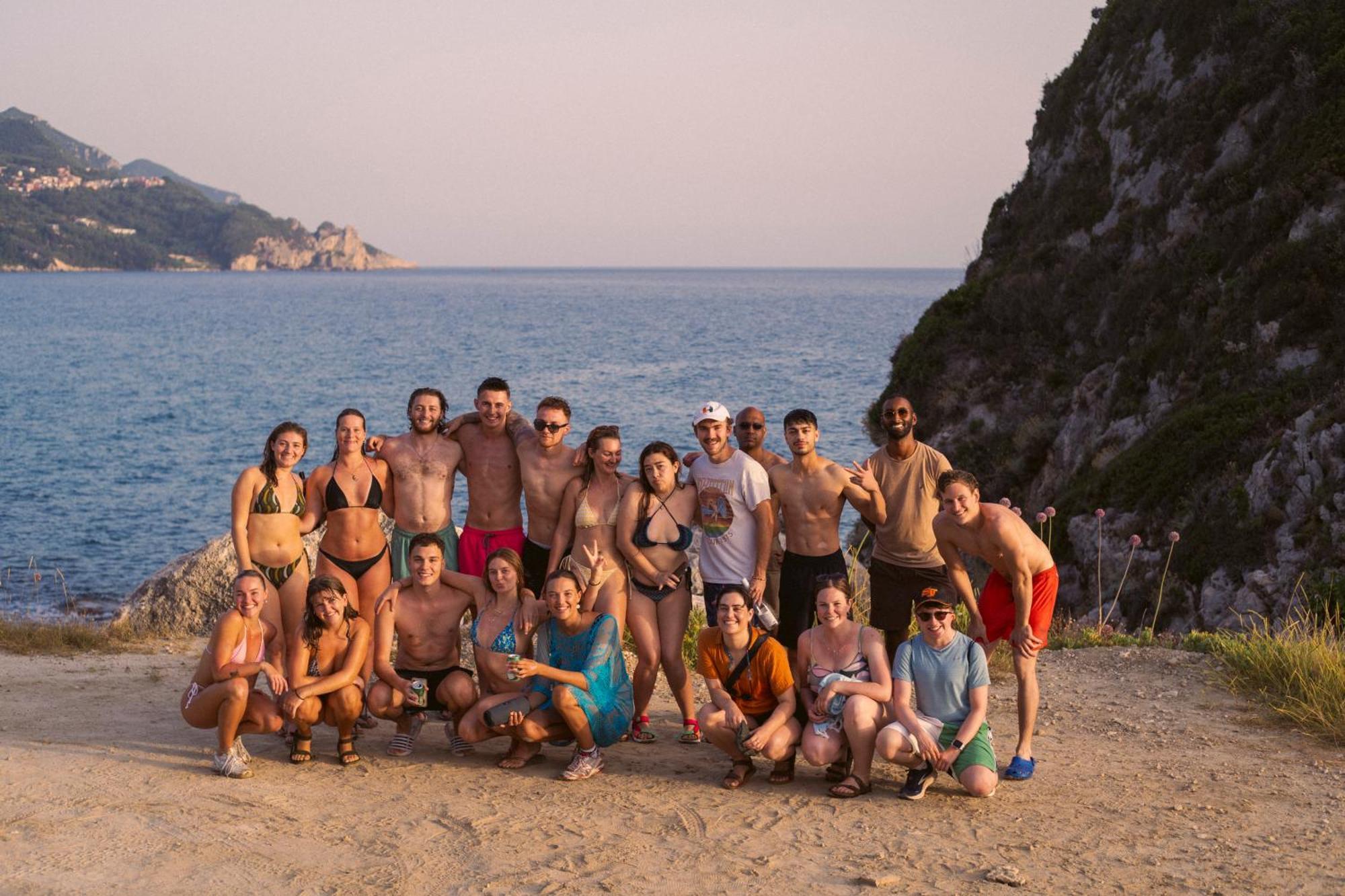 The Pink Palace Hostel Agios Gordios  Exterior photo